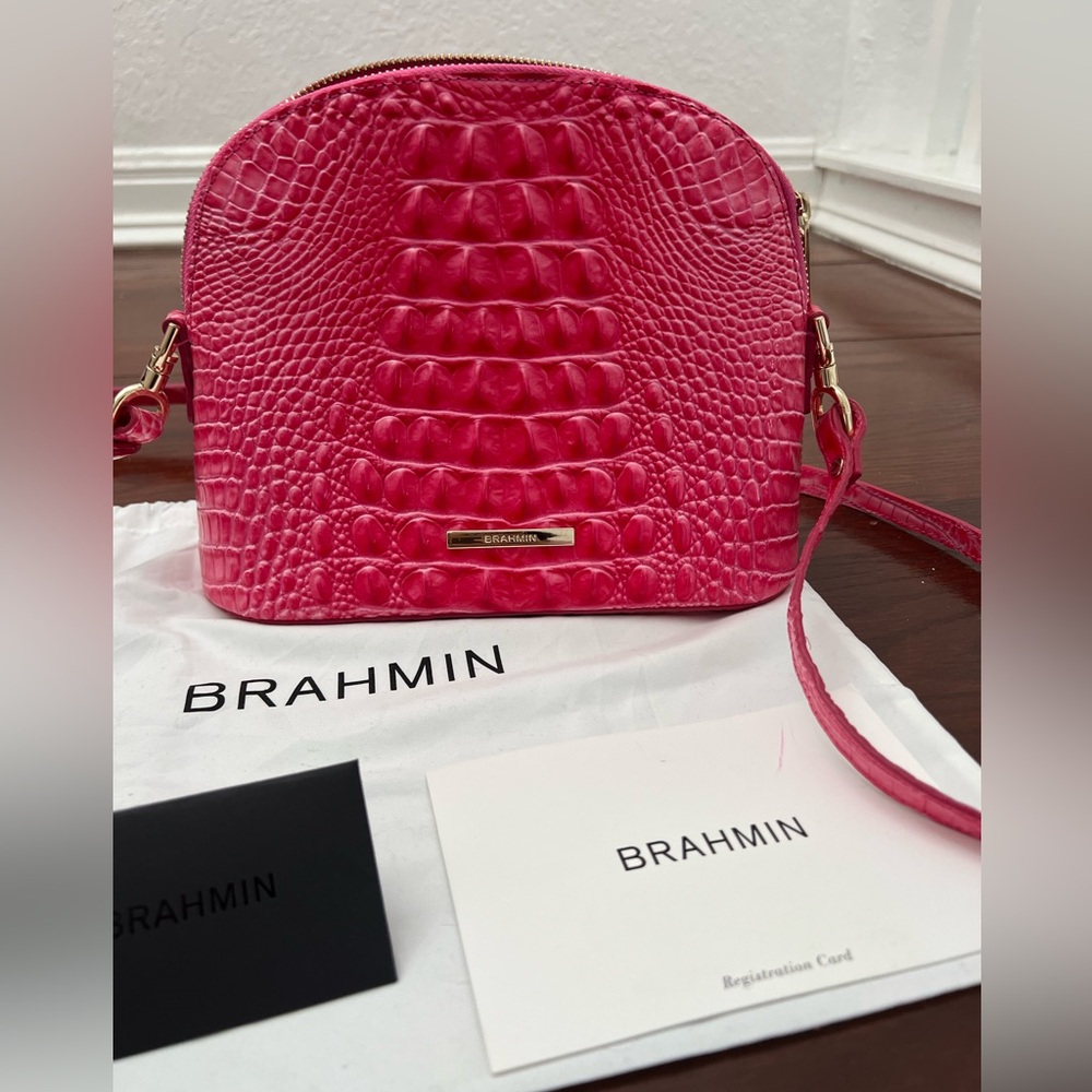 Brahmin Georgina Satchel | pink - Picture 5 of 15